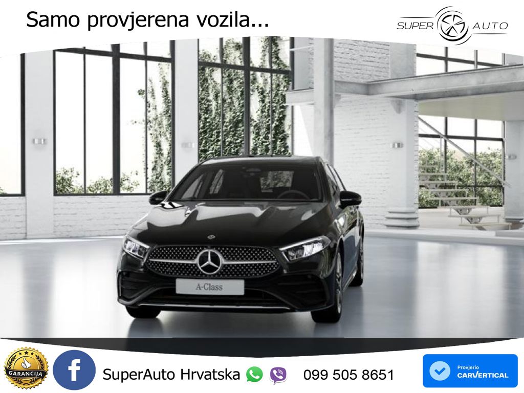 Mercedes-Benz A 220d 8G-DCT AMG ACC+GR SJED+360+PANO