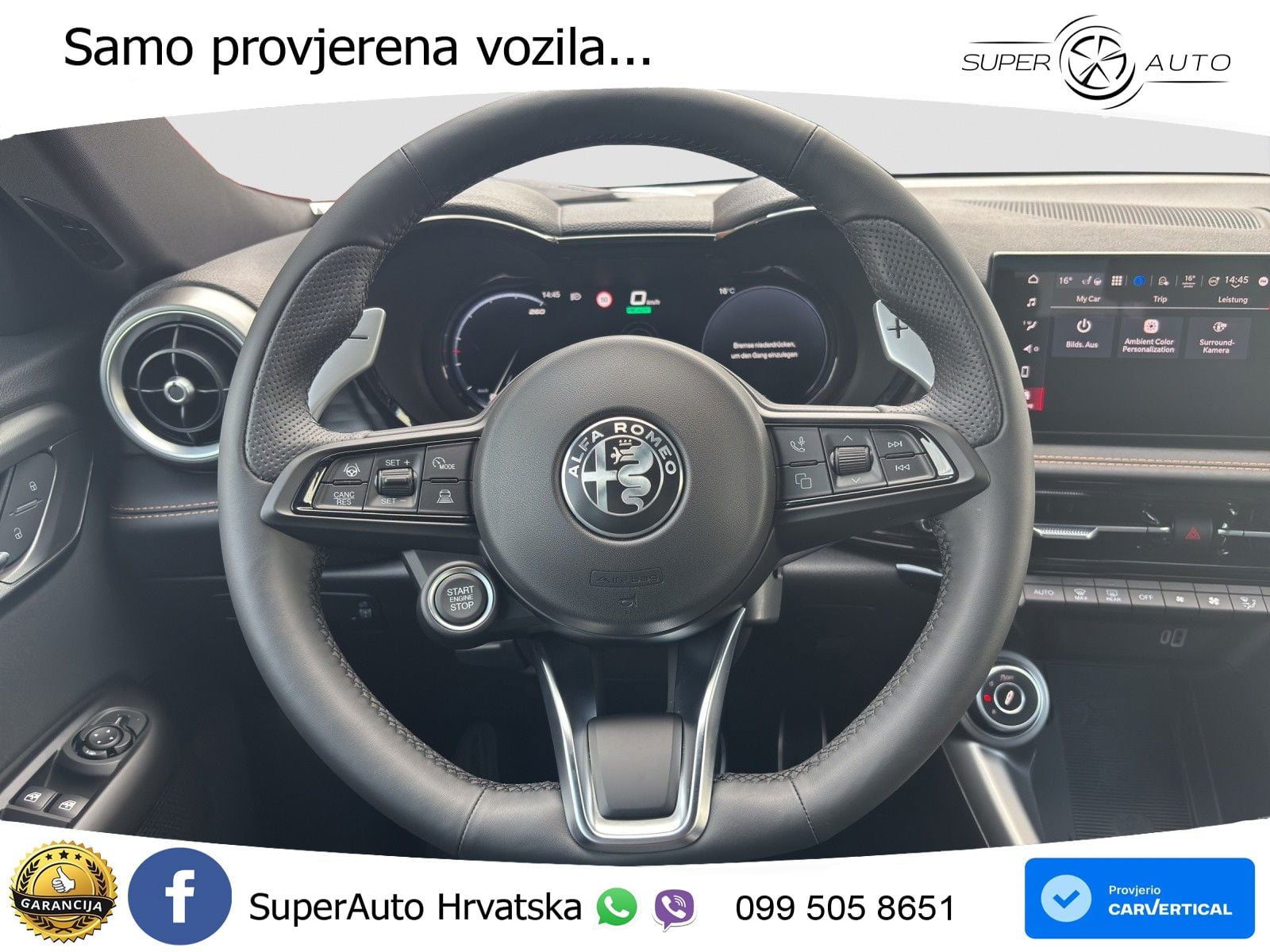 Alfa Romeo Tonale 1.5 VGT (160 KS) 48V-Hybrid TCT LED+GR SJED+ACC