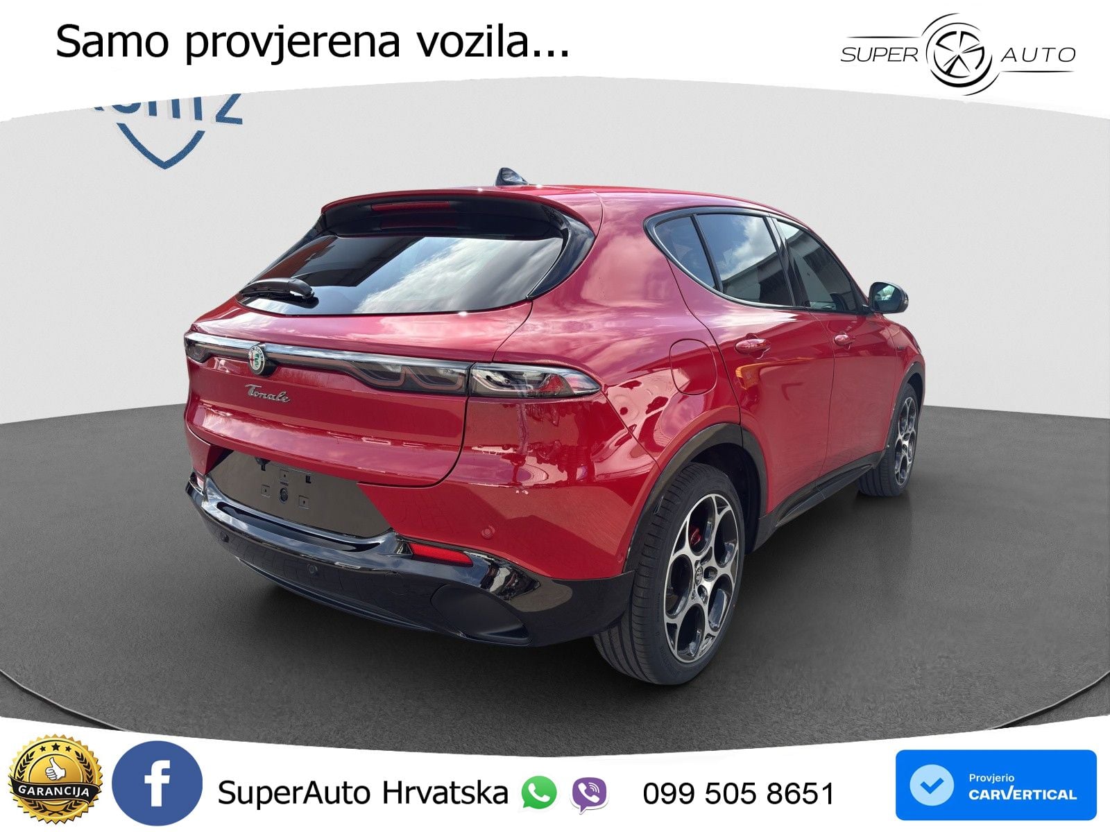 Alfa Romeo Tonale 1.5 VGT (160 KS) 48V-Hybrid TCT LED+GR SJED+ACC