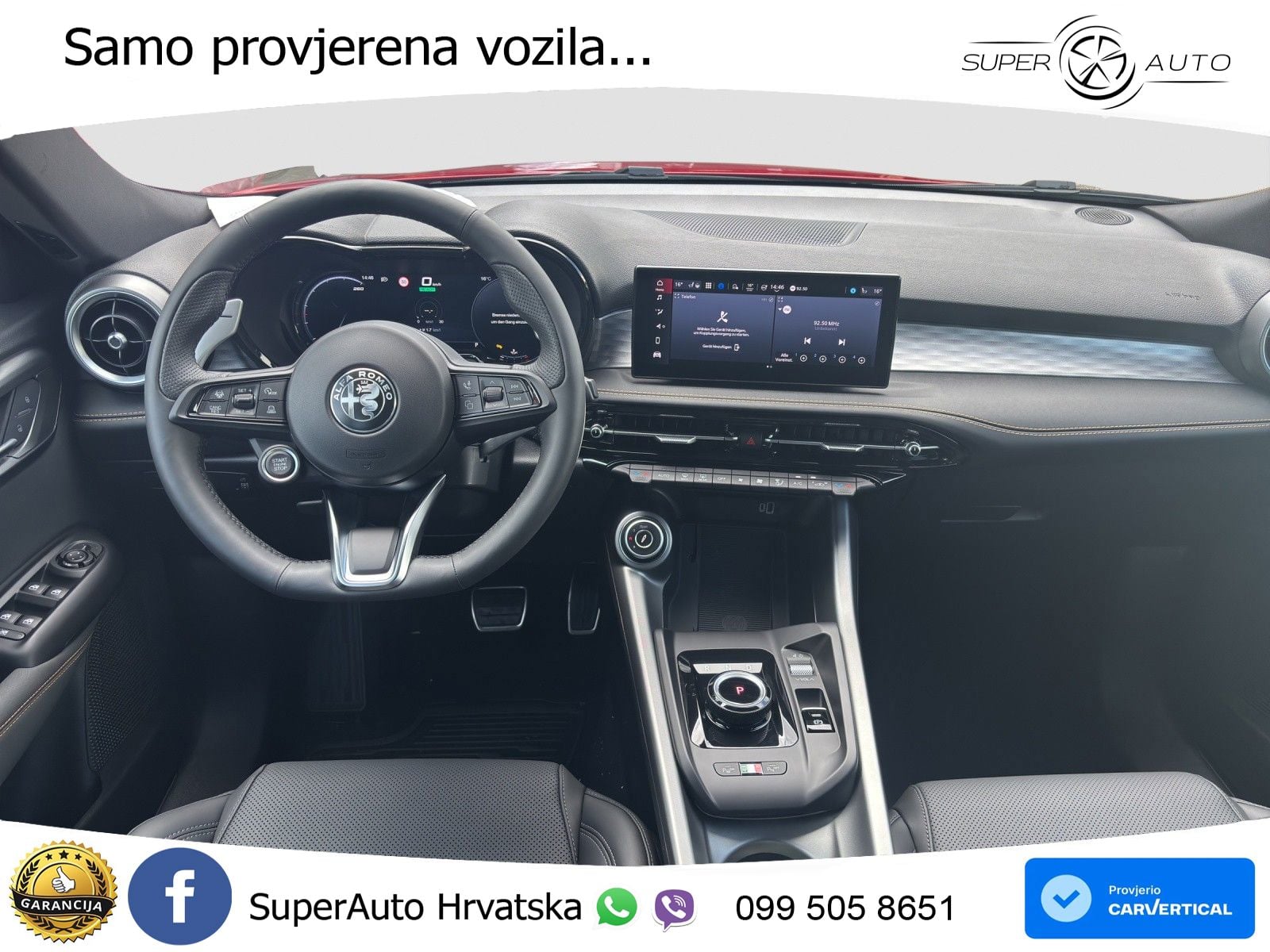 Alfa Romeo Tonale 1.5 VGT (160 KS) 48V-Hybrid TCT LED+GR SJED+ACC