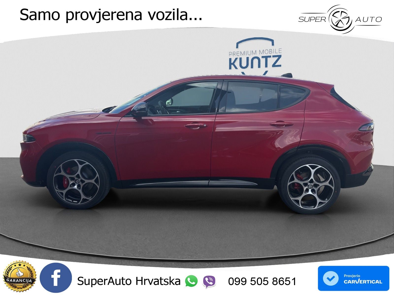 Alfa Romeo Tonale 1.5 VGT (160 KS) 48V-Hybrid TCT LED+GR SJED+ACC