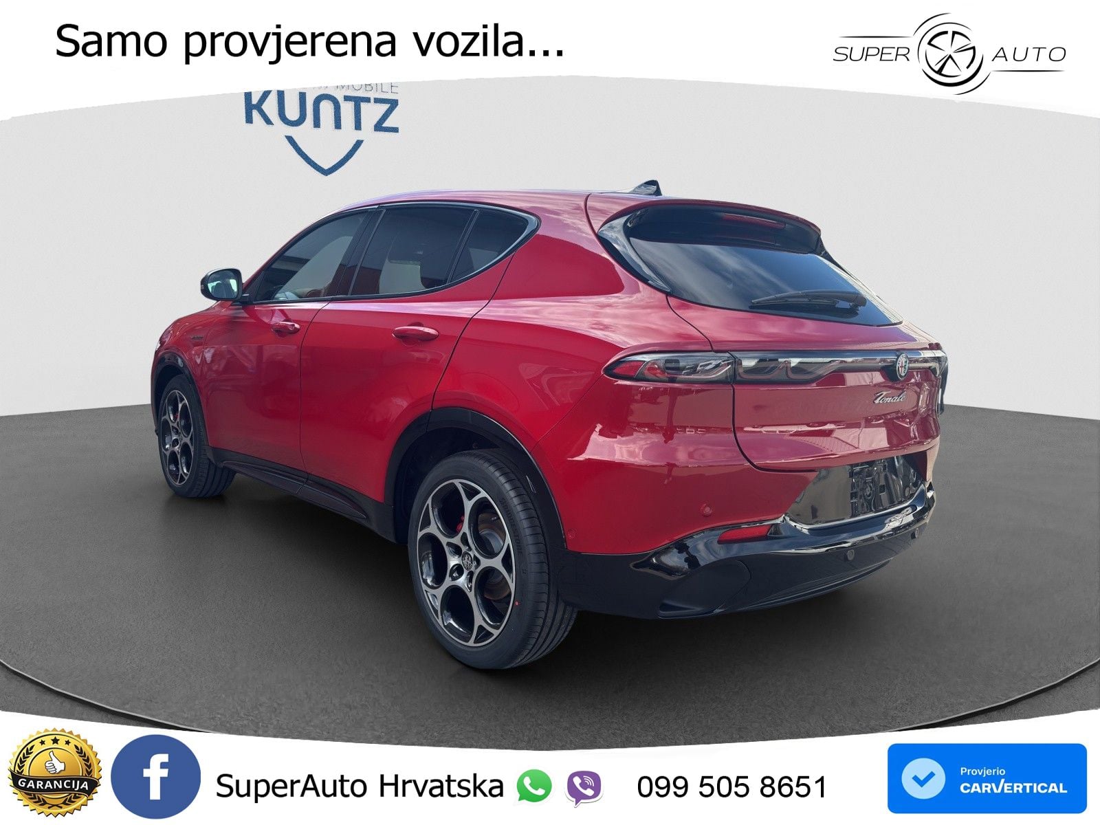 Alfa Romeo Tonale 1.5 VGT (160 KS) 48V-Hybrid TCT LED+GR SJED+ACC