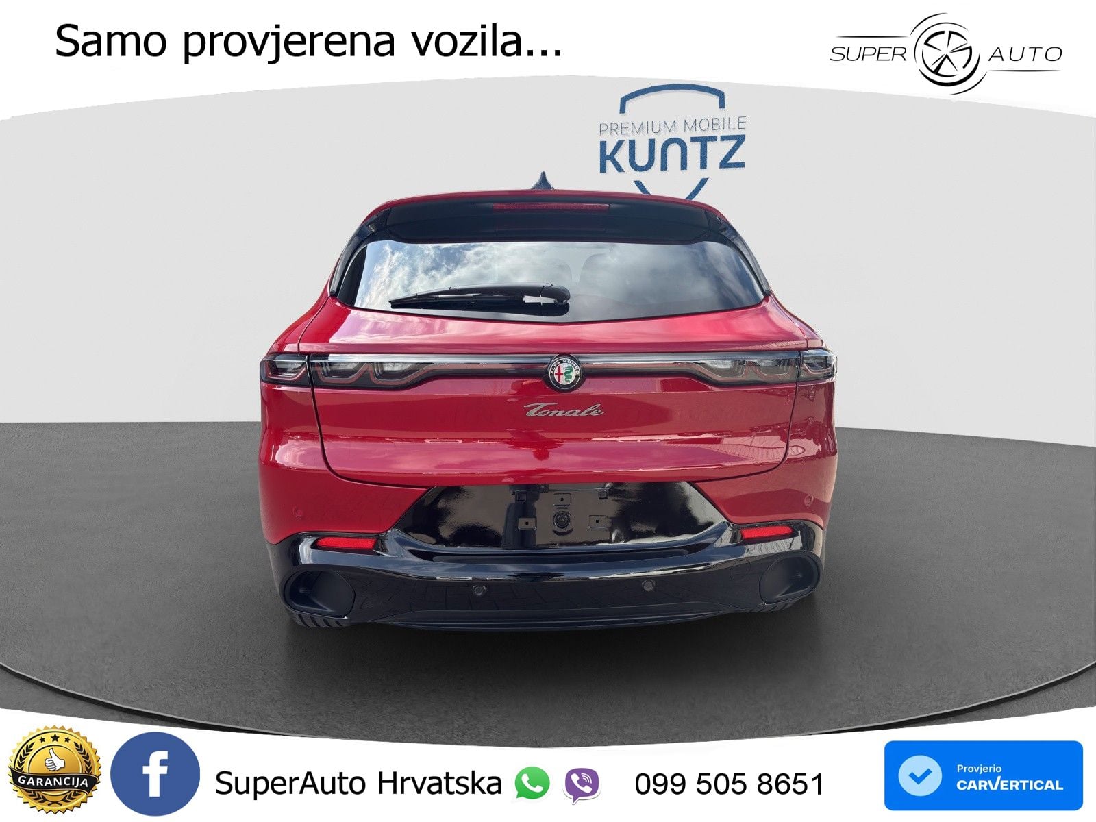 Alfa Romeo Tonale 1.5 VGT (160 KS) 48V-Hybrid TCT LED+GR SJED+ACC