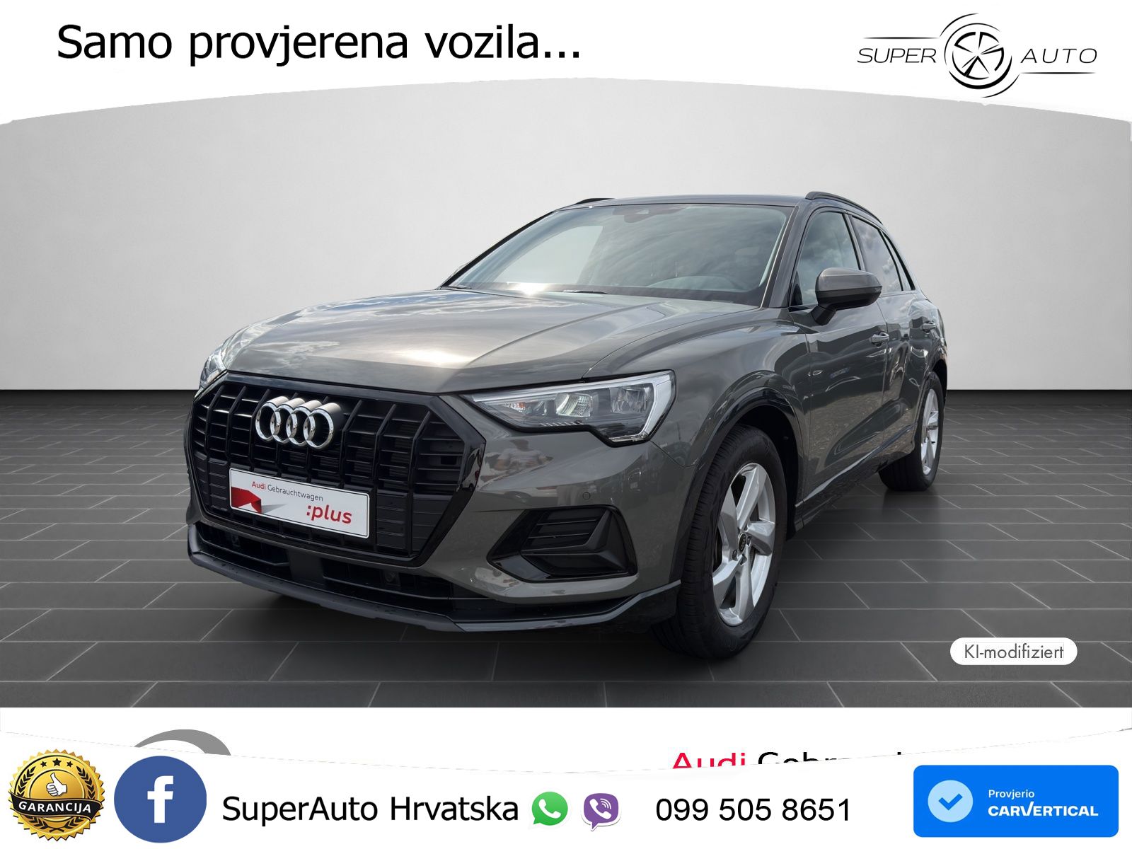 Audi Q3 35 TFSI (150 KS) S tronic advanced LED+GR SJED+ACC