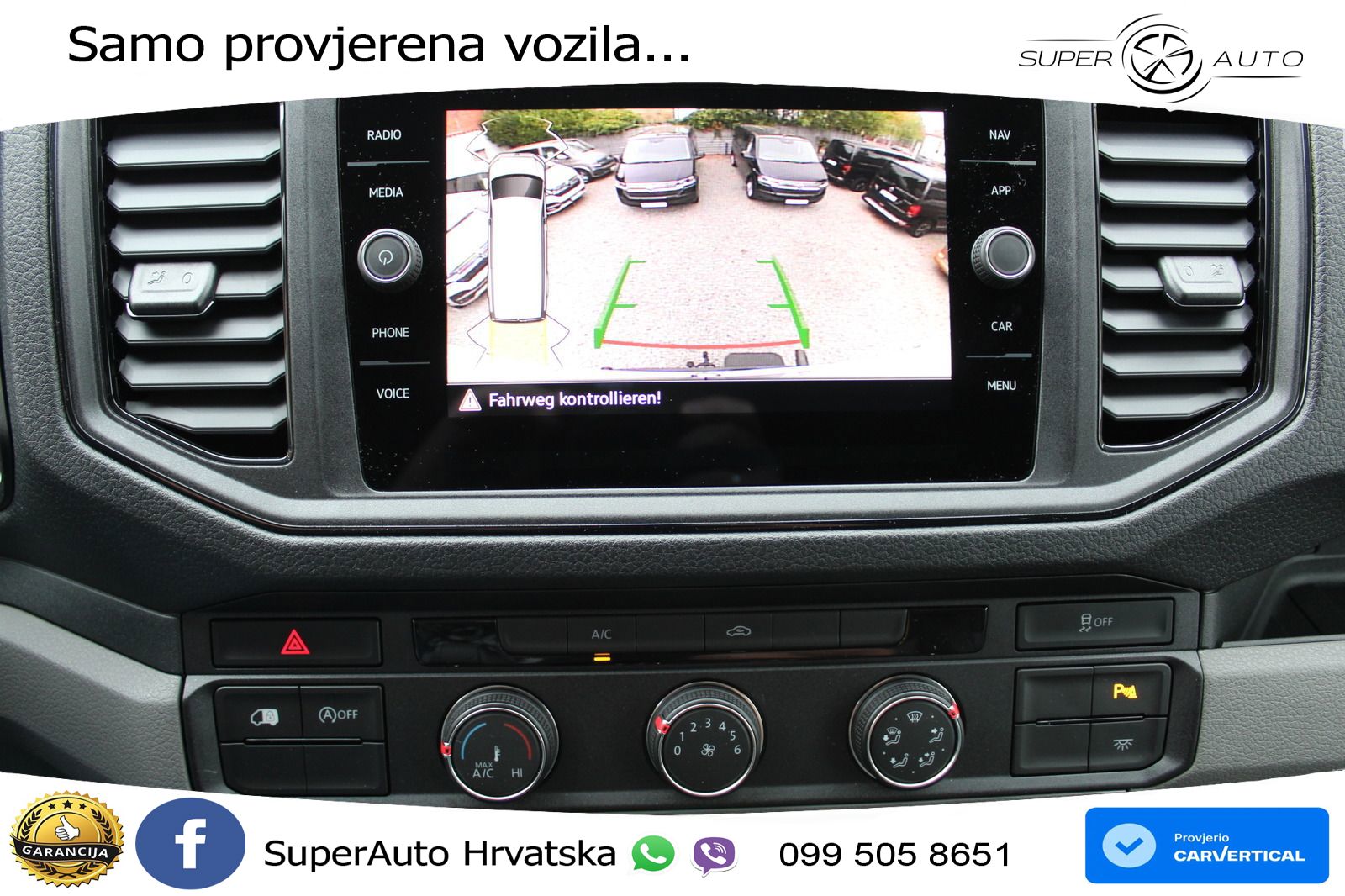 Volkswagen Crafter Kasten L2H2 140PS Automatik AHK Navi LED 140 KS