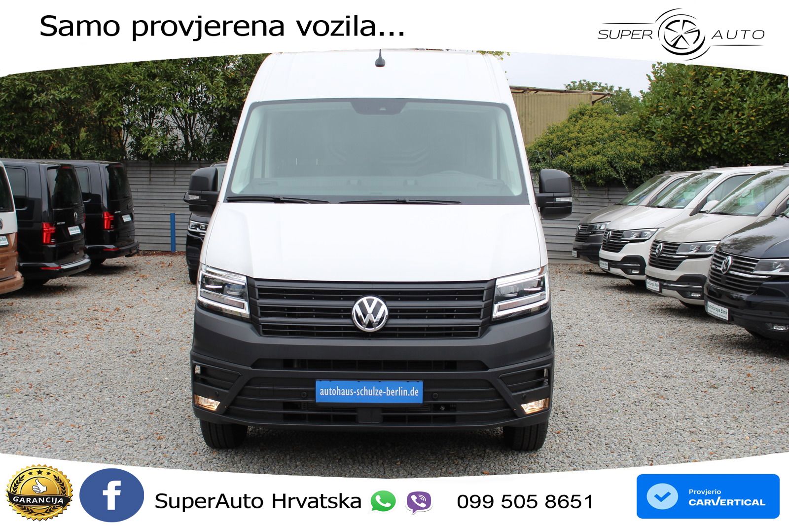 Volkswagen Crafter Kasten L2H2 140PS Automatik AHK Navi LED 140 KS