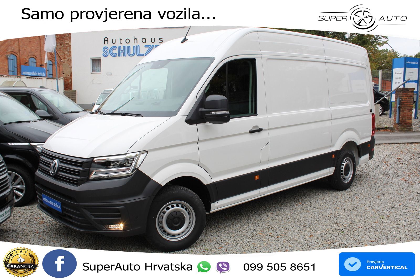 Volkswagen Crafter Kasten L2H2 140PS Automatik AHK Navi LED 140 KS