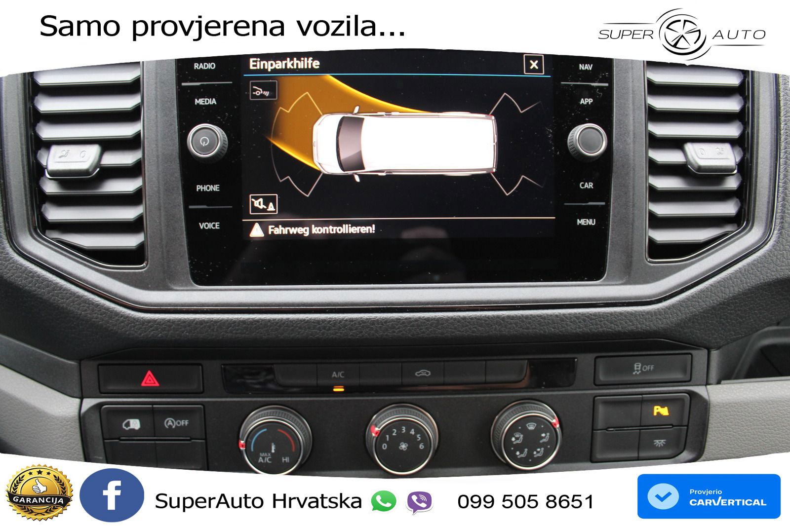 Volkswagen Crafter Kasten L2H2 140PS Automatik AHK Navi LED 140 KS