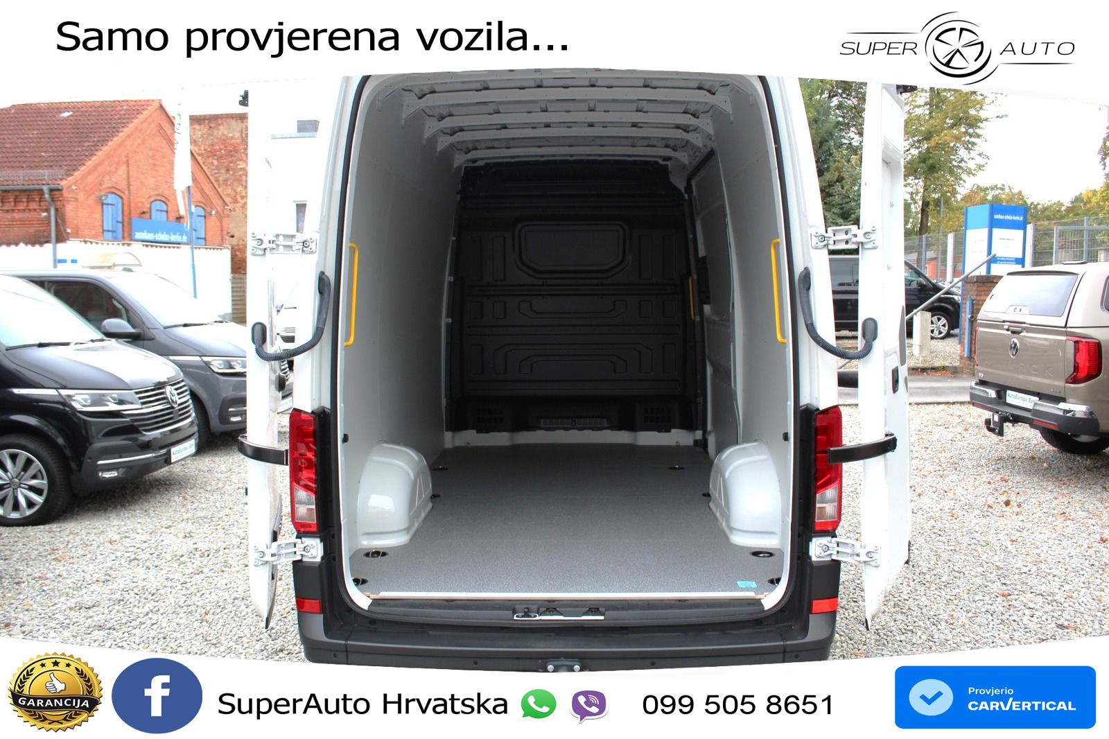 Volkswagen Crafter Kasten L2H2 140PS Automatik AHK Navi LED 140 KS