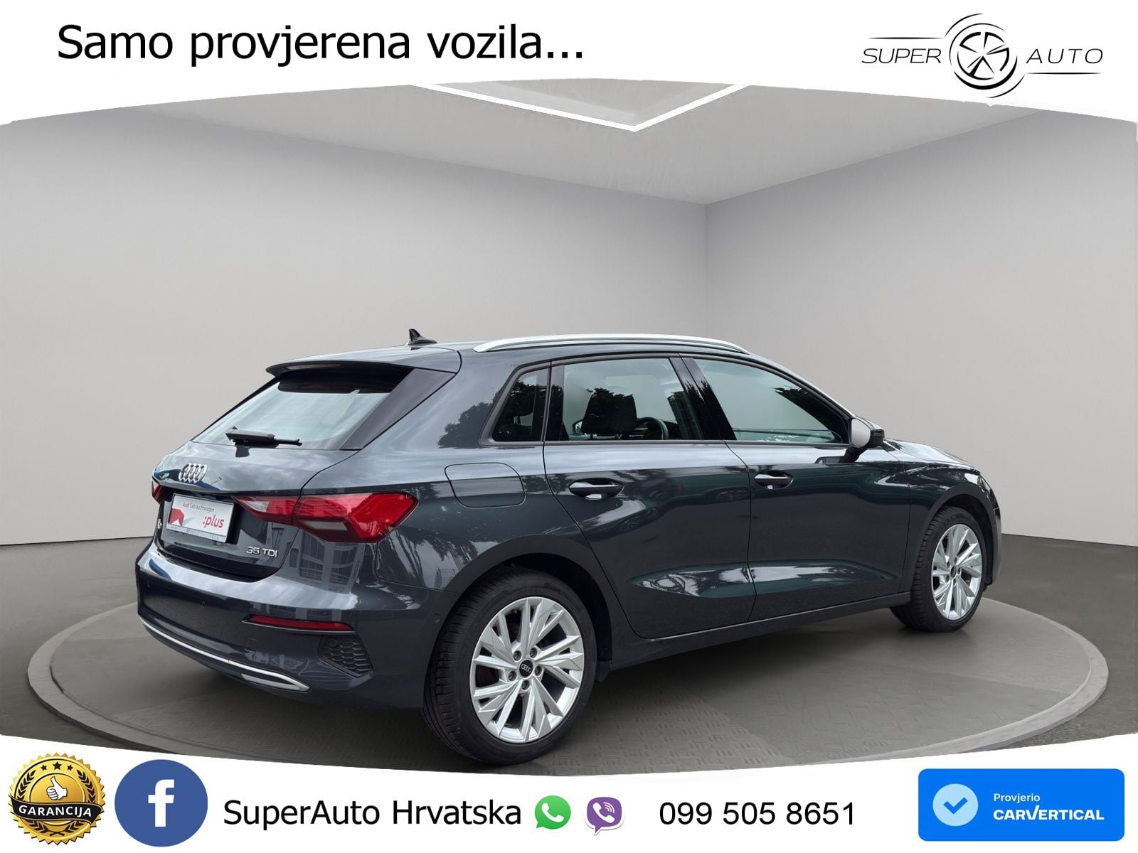 Audi A3 35 TDI (150 KS) S tronic
