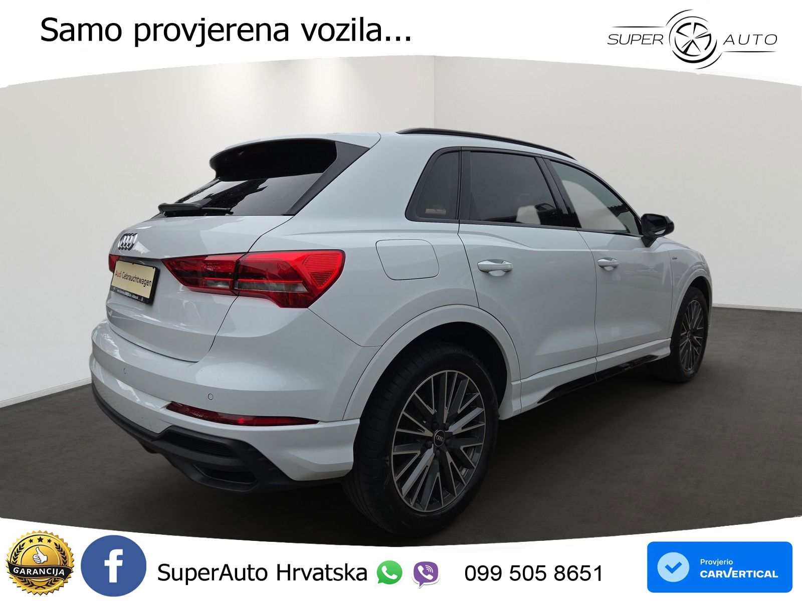Audi Q3 35 TFSI (150 KS) S tronic S line LED+GR SJED+ACC