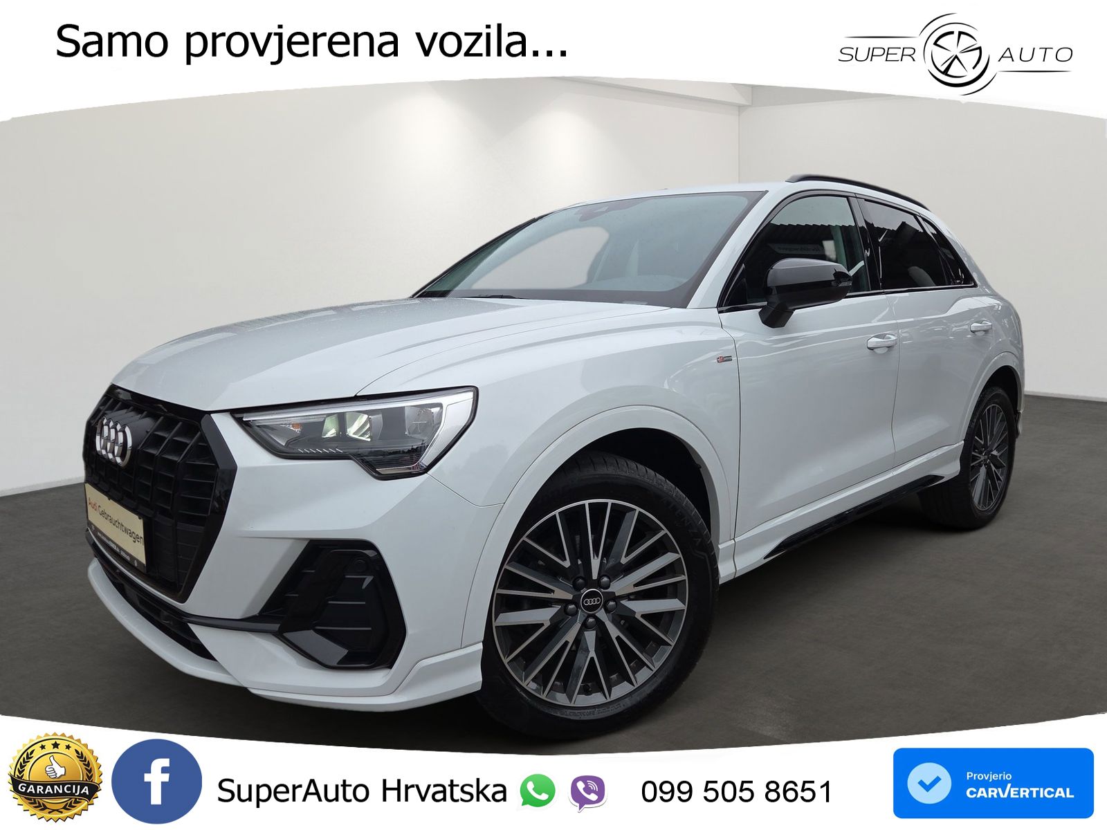 Audi Q3 35 TFSI (150 KS) S tronic S line LED+GR SJED+ACC