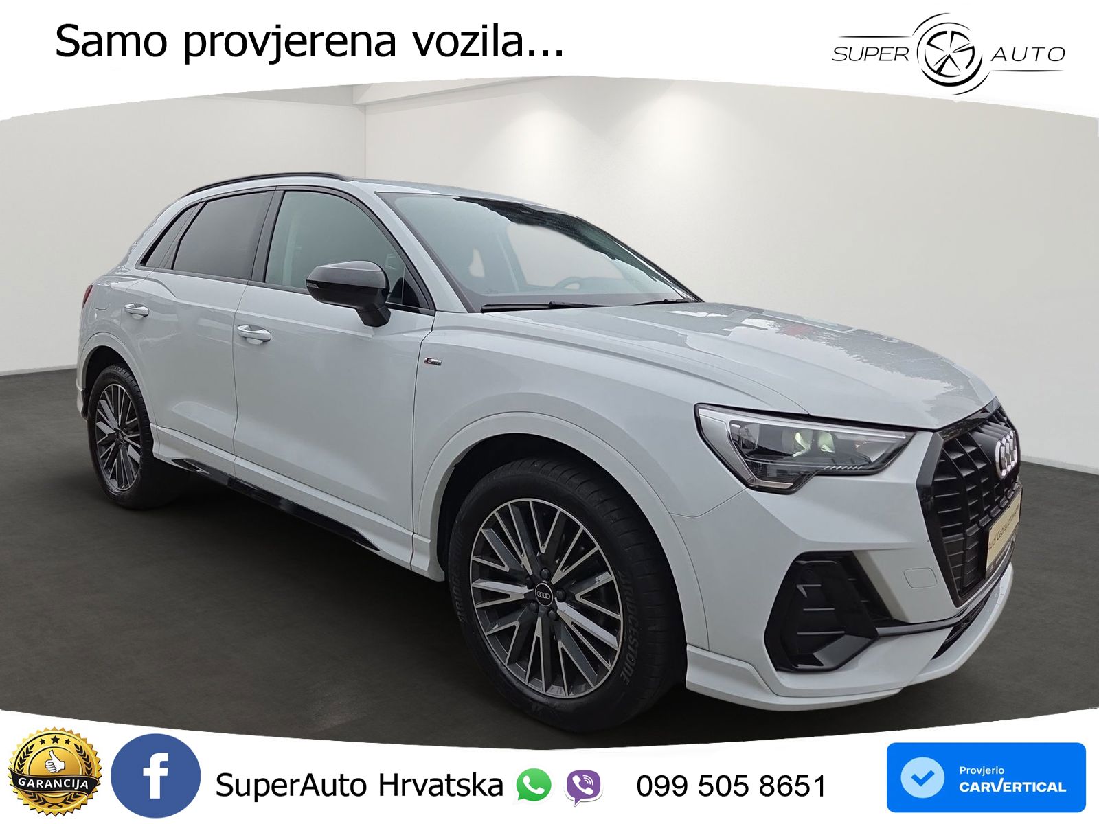 Audi Q3 35 TFSI (150 KS) S tronic S line LED+GR SJED+ACC