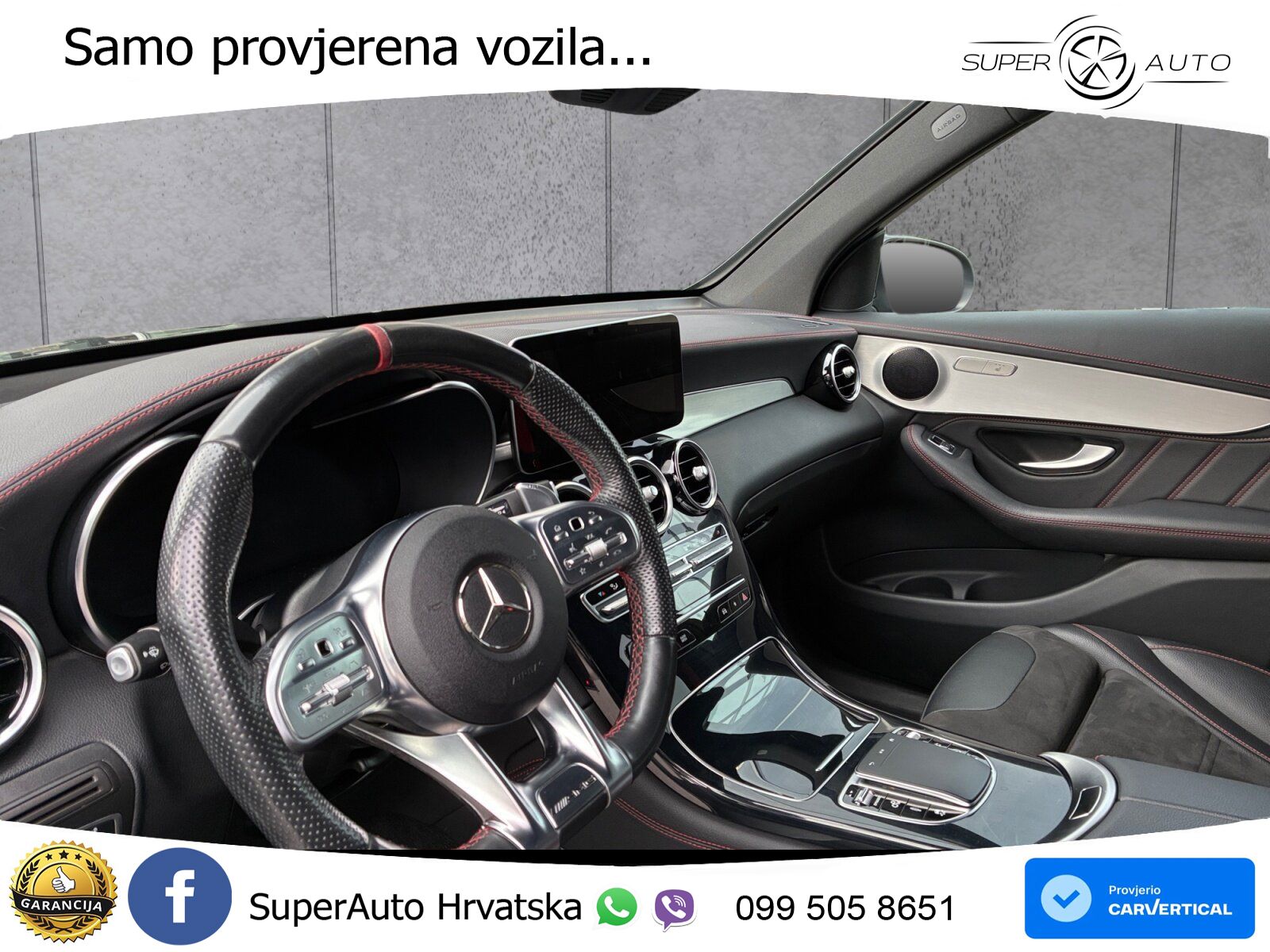 Mercedes AMG GLC 43 V6 (390 KS) 4MATIC TCT LED+GR SJED+ACC