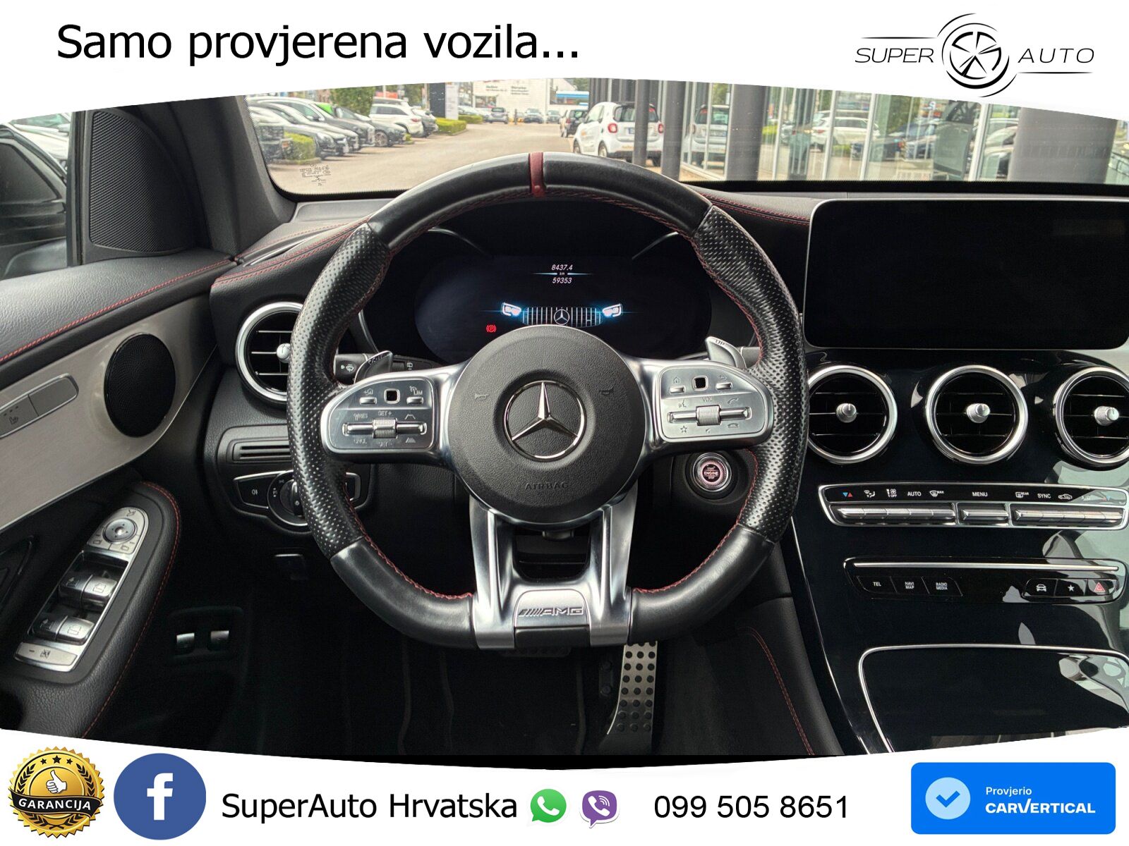 Mercedes AMG GLC 43 V6 (390 KS) 4MATIC TCT LED+GR SJED+ACC