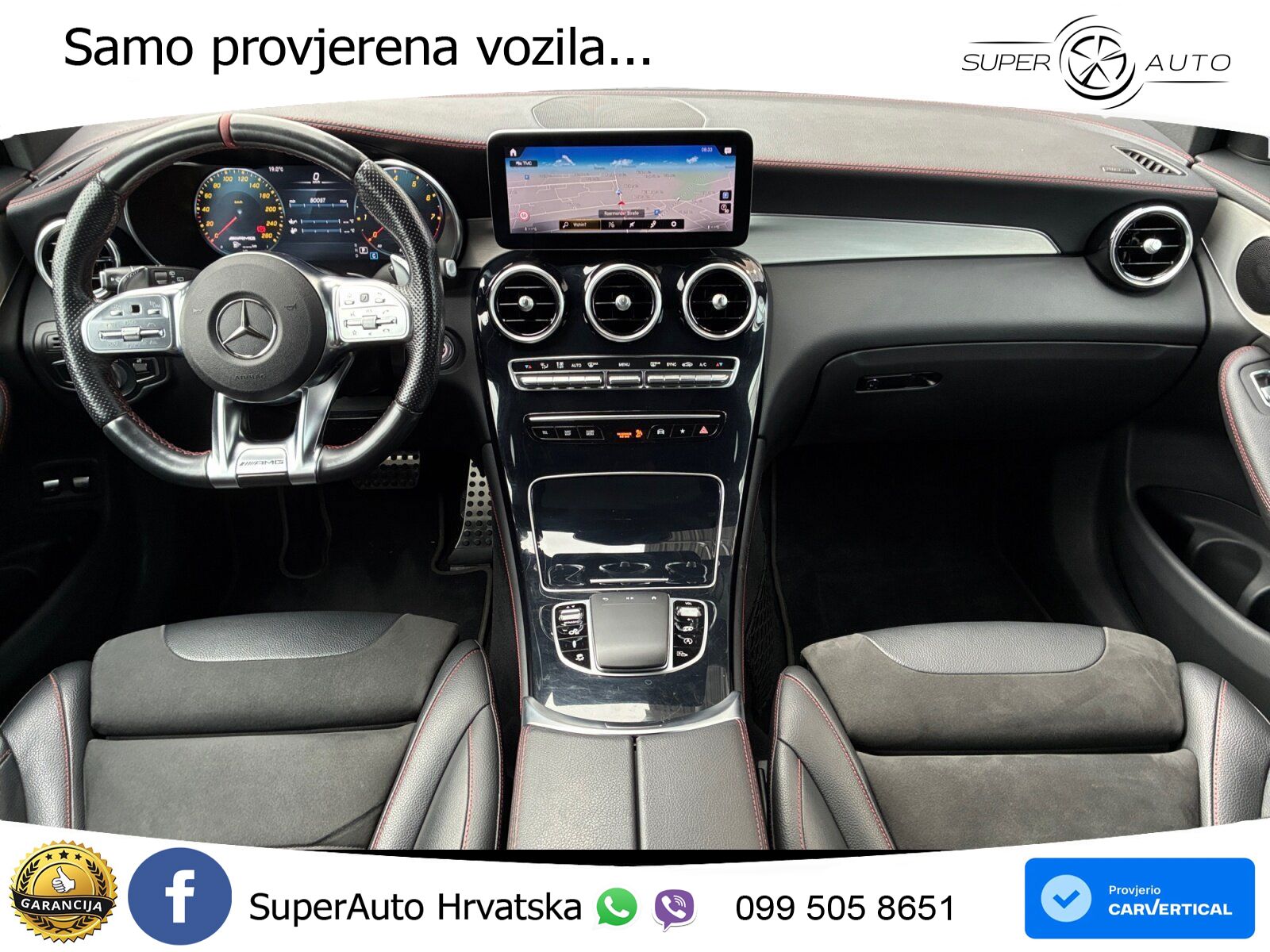 Mercedes AMG GLC 43 V6 (390 KS) 4MATIC TCT LED+GR SJED+ACC