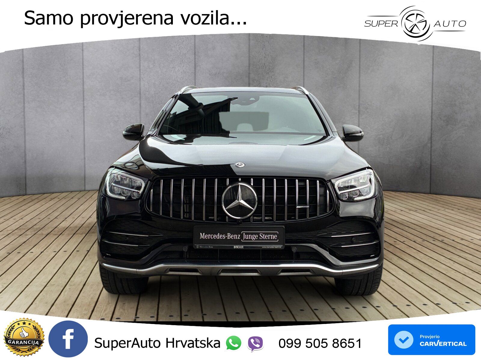 Mercedes AMG GLC 43 V6 (390 KS) 4MATIC TCT LED+GR SJED+ACC