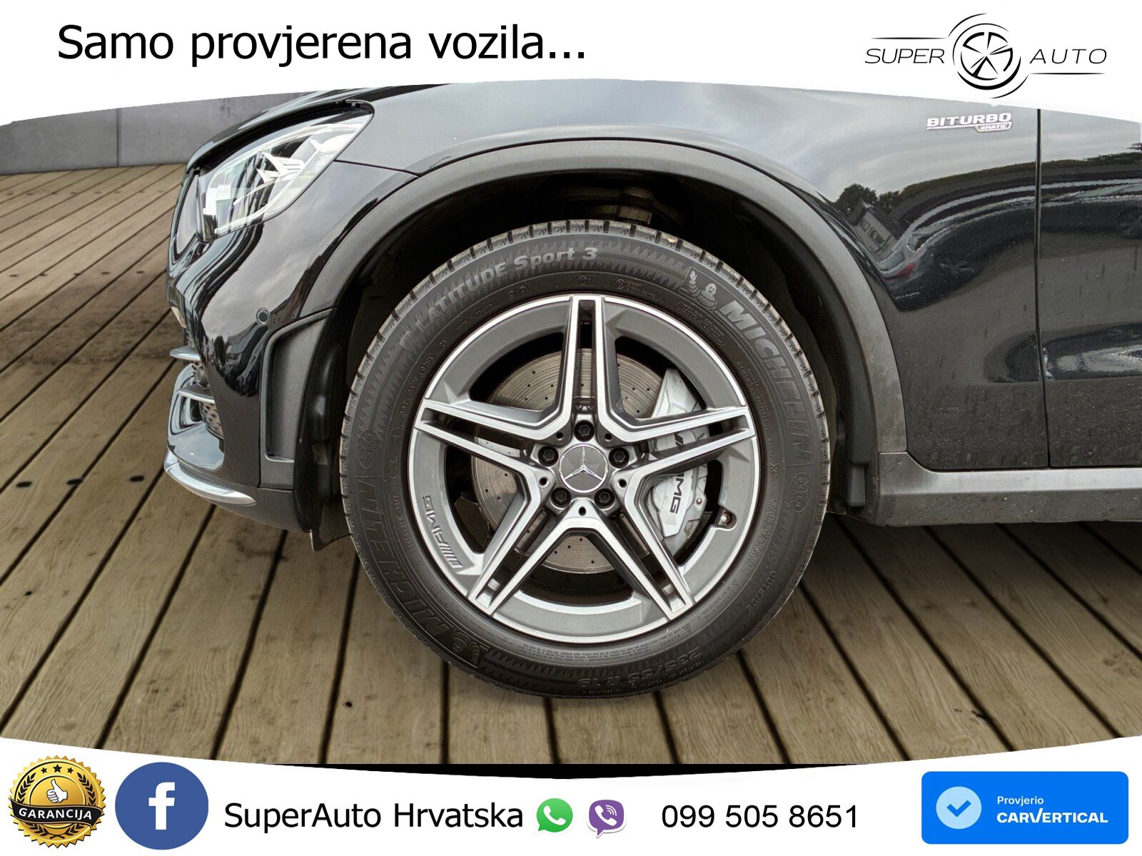 Mercedes AMG GLC 43 V6 (390 KS) 4MATIC TCT LED+GR SJED+ACC