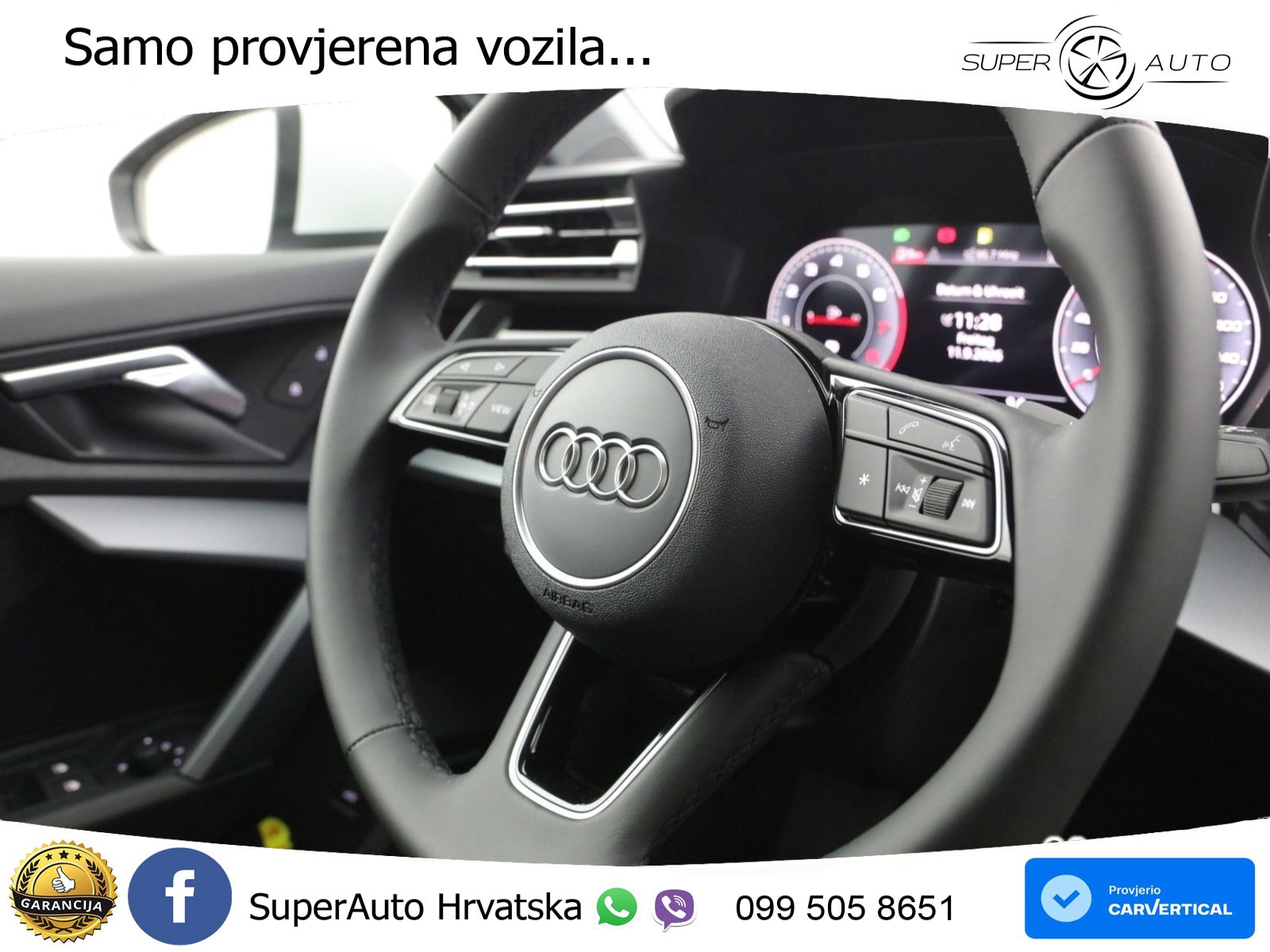 Audi A3 Sportback 40 TFSI (204 KS) quattro S tronic S line LED+GR SJED+ACC