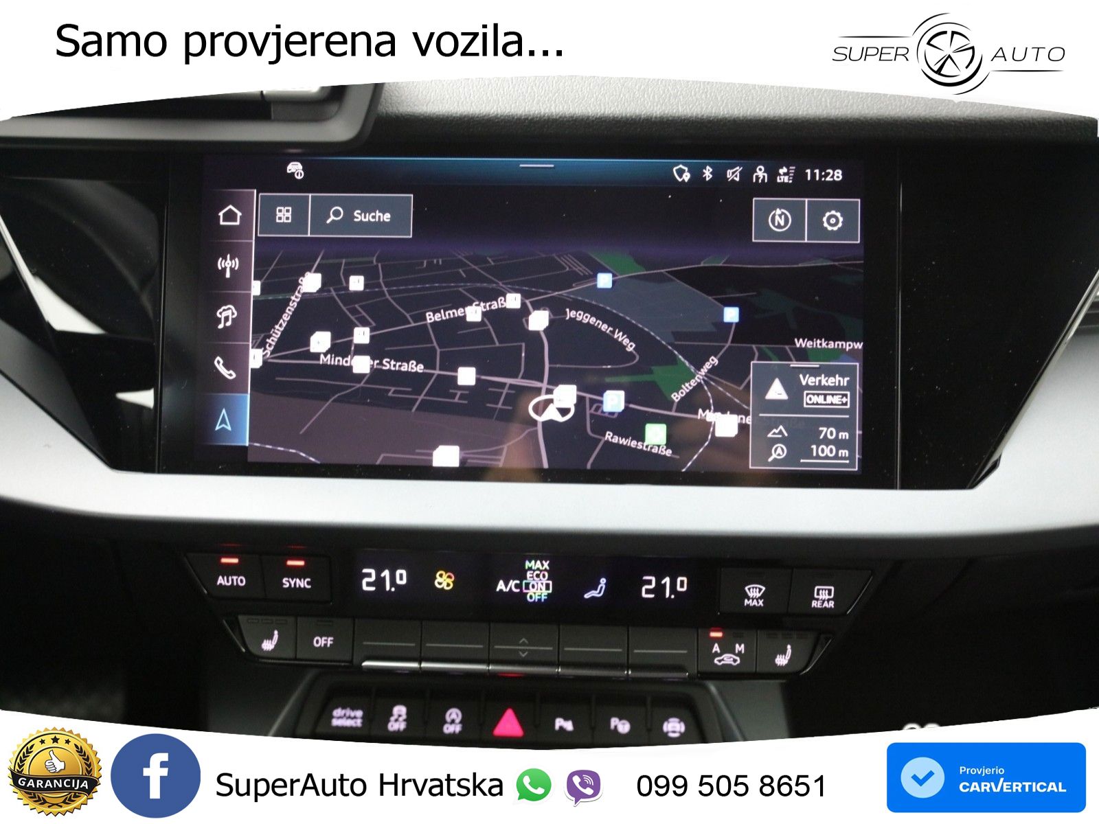 Audi A3 Sportback 40 TFSI (204 KS) quattro S tronic S line LED+GR SJED+ACC