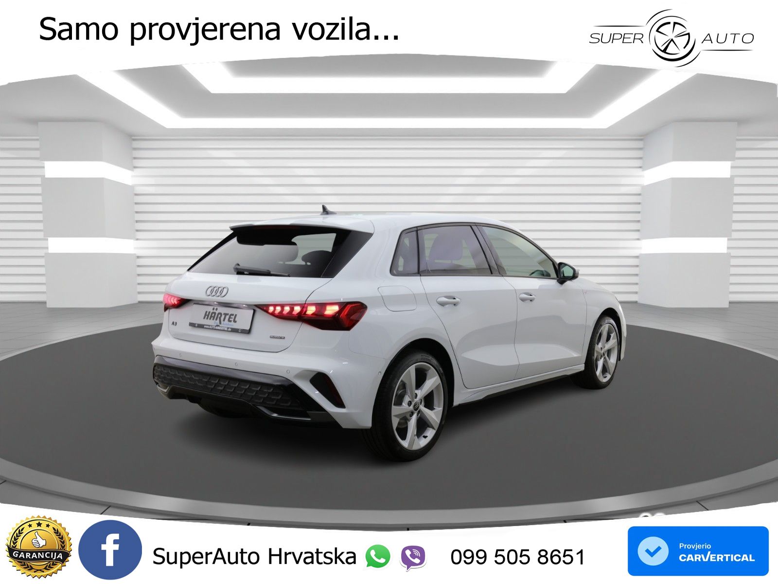 Audi A3 Sportback 40 TFSI (204 KS) quattro S tronic S line LED+GR SJED+ACC