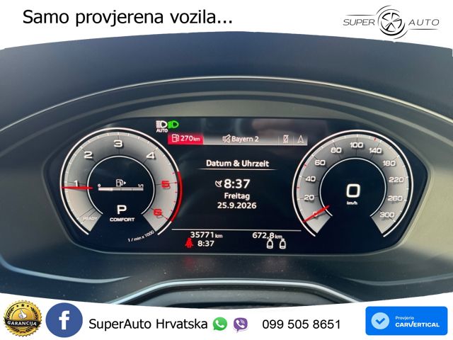 Audi A5 Sportback 40 TDI (204 KS) quattro S tronic S line MATRIX+GR SJED+KAM