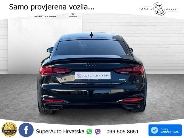 Audi A5 Sportback 40 TDI (204 KS) quattro S tronic S line MATRIX+GR SJED+KAM