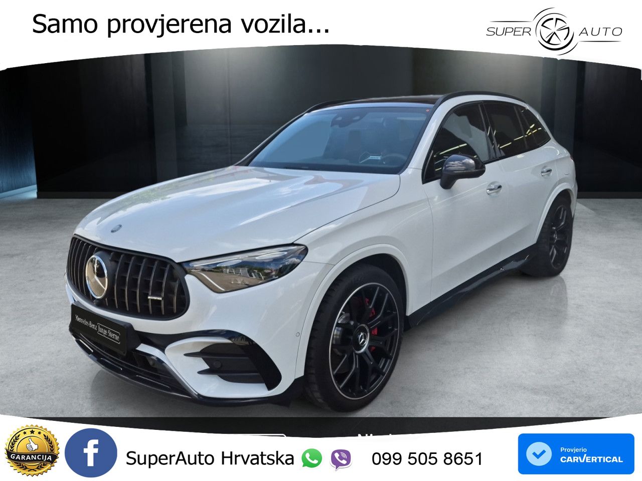 Mercedes AMG GLC 63 S E PERFORMANCE (680 KS) 4MATIC+ AMG SPEEDSHIFT MCT 9G LED+GR SJED+ACC