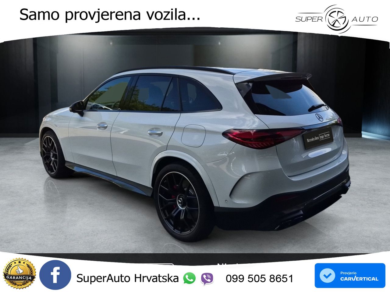 Mercedes AMG GLC 63 S E PERFORMANCE (680 KS) 4MATIC+ AMG SPEEDSHIFT MCT 9G LED+GR SJED+ACC