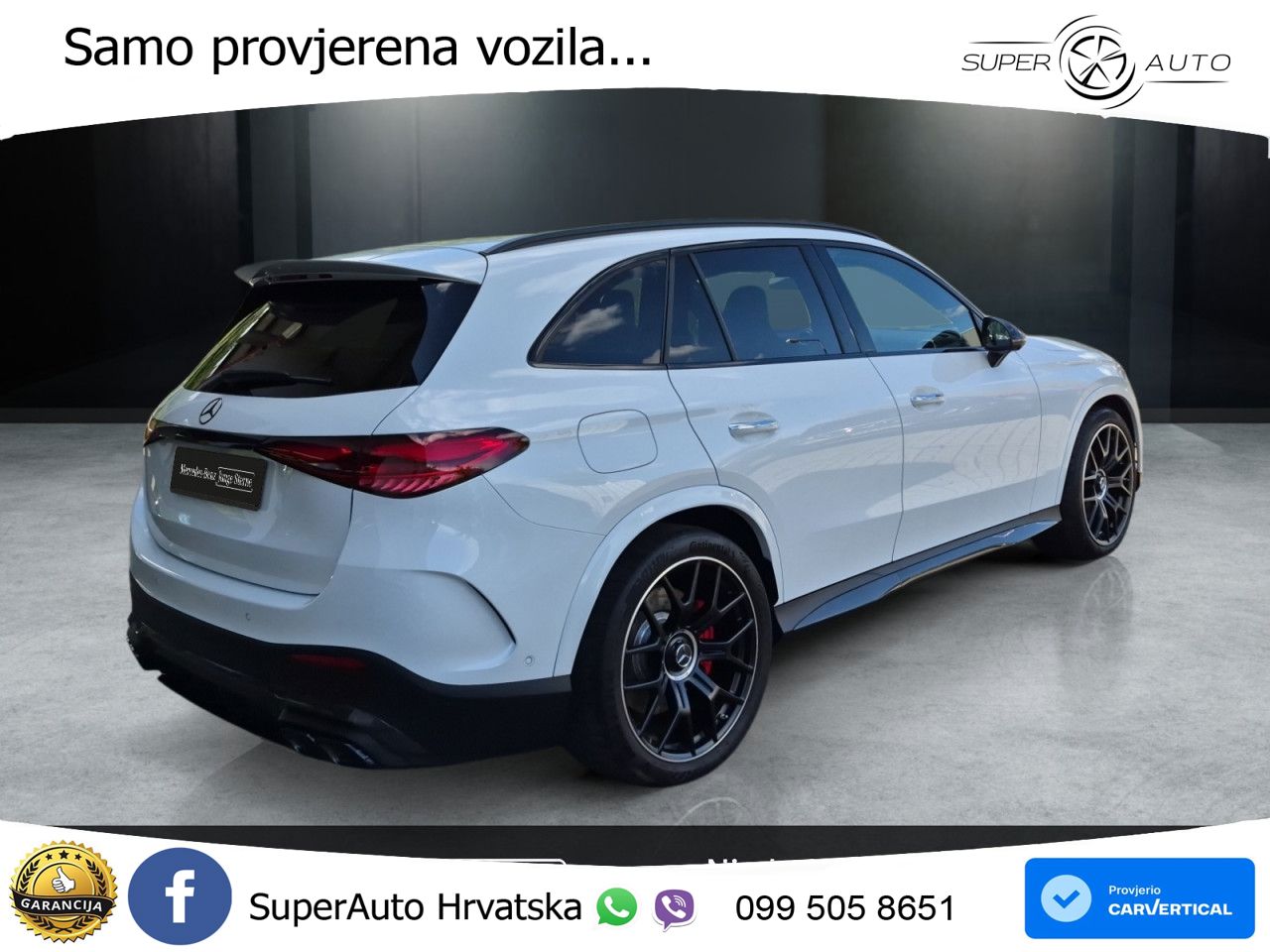 Mercedes AMG GLC 63 S E PERFORMANCE (680 KS) 4MATIC+ AMG SPEEDSHIFT MCT 9G LED+GR SJED+ACC