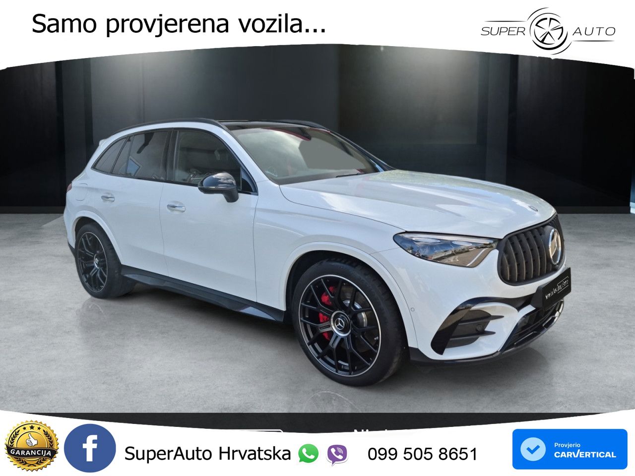 Mercedes AMG GLC 63 S E PERFORMANCE (680 KS) 4MATIC+ AMG SPEEDSHIFT MCT 9G LED+GR SJED+ACC