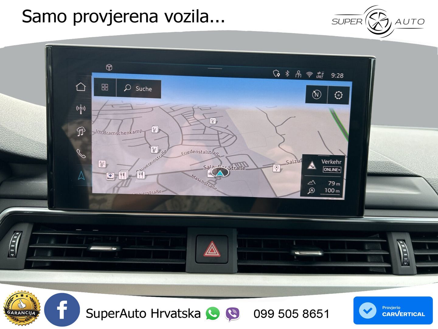 Audi A5 Sportback 40 TDI (204 KS) quattro S tronic S line MATRIX+GR SJED+KAM
