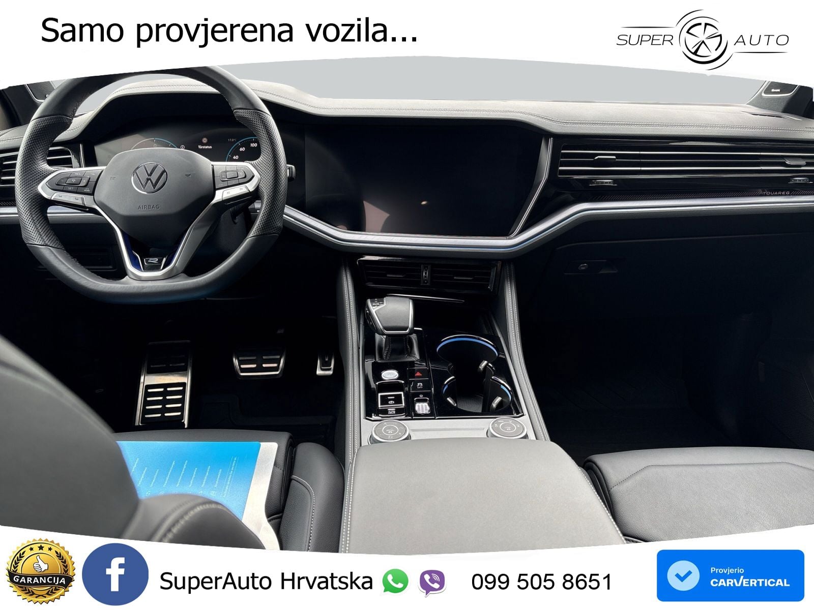 Volkswagen Touareg R 3.0 V6 TFSI (462 KS) 4MOTION Tiptronic R-Line ZRAČNI+ACC+GR SJED+KAM+PANO