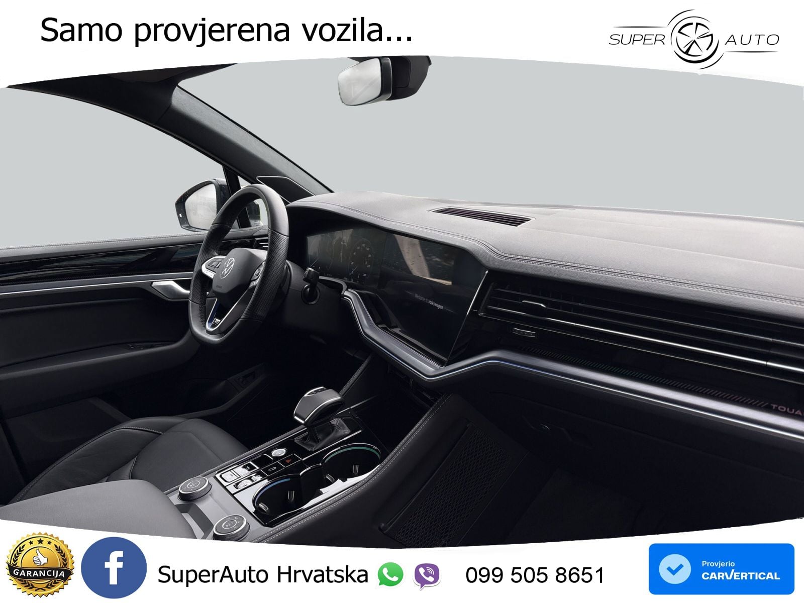 Volkswagen Touareg R 3.0 V6 TFSI (462 KS) 4MOTION Tiptronic R-Line ZRAČNI+ACC+GR SJED+KAM+PANO