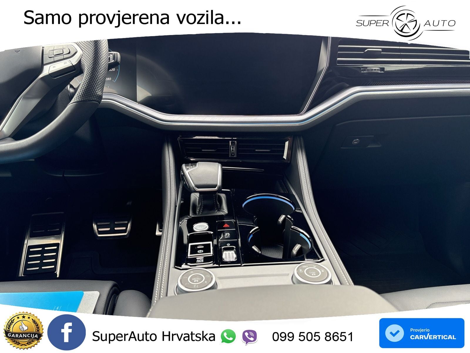 Volkswagen Touareg R 3.0 V6 TFSI (462 KS) 4MOTION Tiptronic R-Line ZRAČNI+ACC+GR SJED+KAM+PANO
