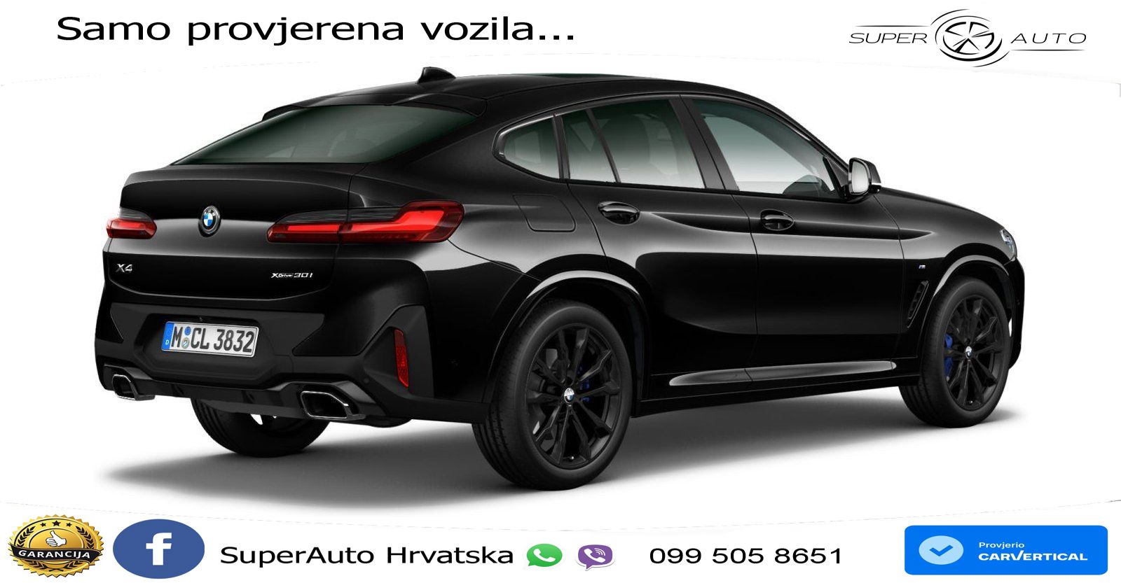 BMW X4 30i (245 KS) xDrive Steptronic M Sport LED+GR SJED+ACC