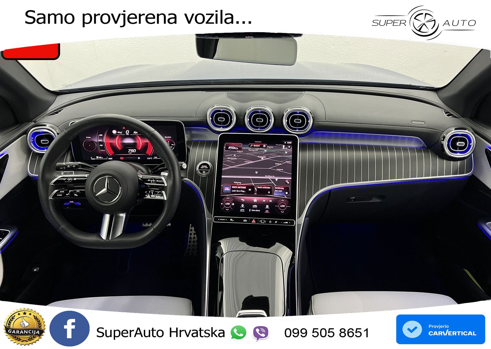 Mercedes GLC 300d (269 KS) 4MATIC 9G-TRONIC AMG ZRAČNI+ACC+GR SJED+KAM