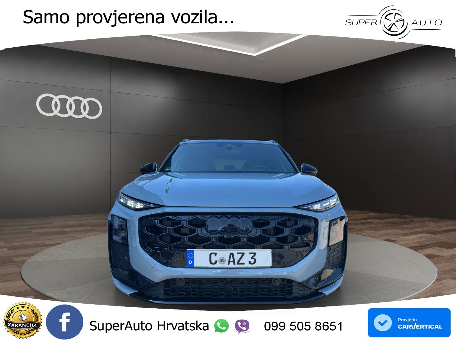 Audi Q3 2.0 TFSI (265 KS) quattro S tronic S line LED+GR SJED+ACC