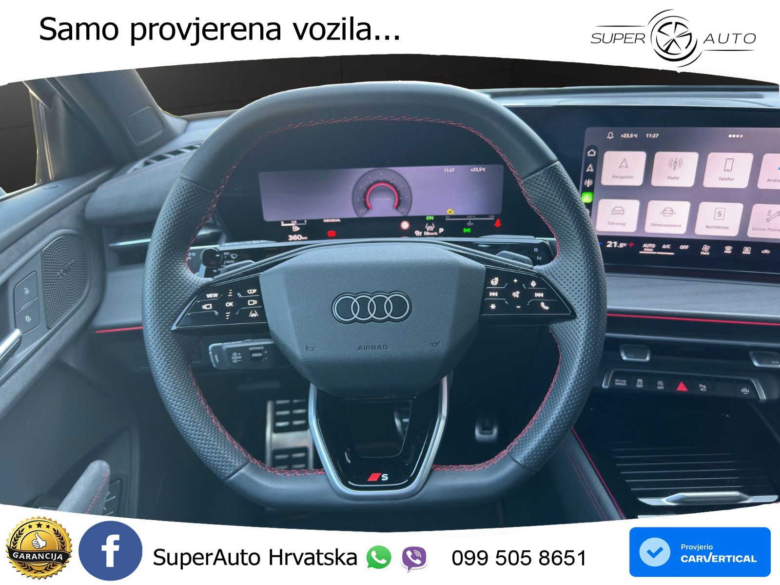 Audi Q3 2.0 TFSI (265 KS) quattro S tronic S line LED+GR SJED+ACC