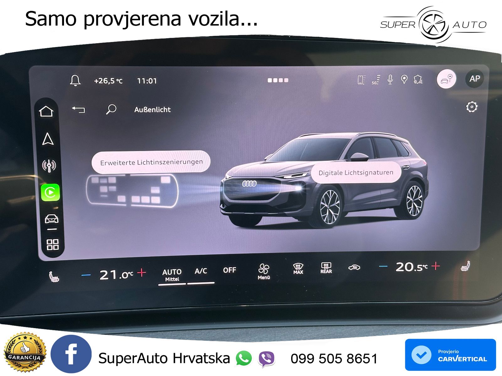 Audi Q3 2.0 TFSI (265 KS) quattro S tronic S line LED+GR SJED+ACC