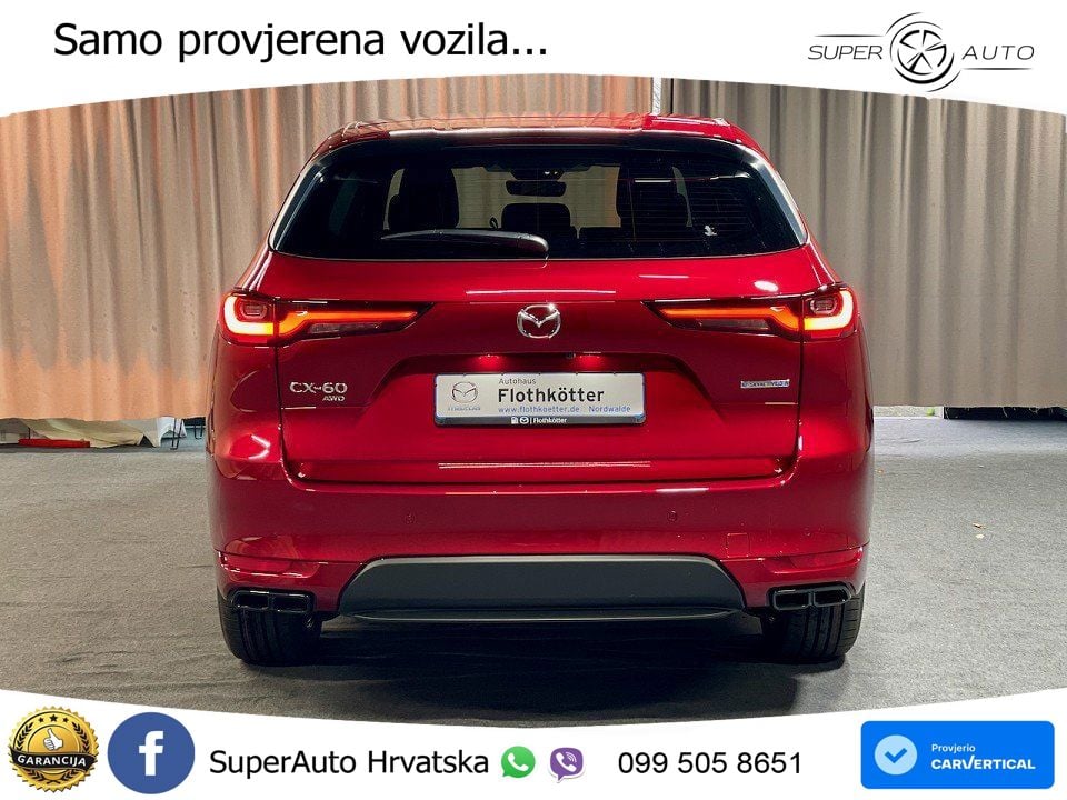 Mazda CX-60 2.5 e-Skyactiv (328 KS) AWD Automatic MATRIX+GR SJED+KAM