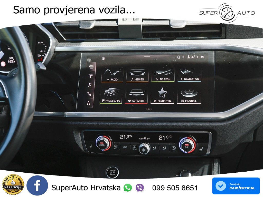 Audi Q3 40 TDI (200 KS) quattro S tronic advanced MATRIX+GR SJED+KAM