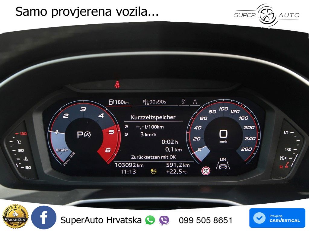 Audi Q3 40 TDI (200 KS) quattro S tronic advanced MATRIX+GR SJED+KAM