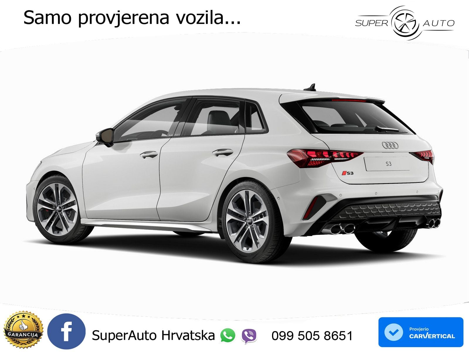 Audi S3 2.0 TFSI (333 KS) quattro S tronic
