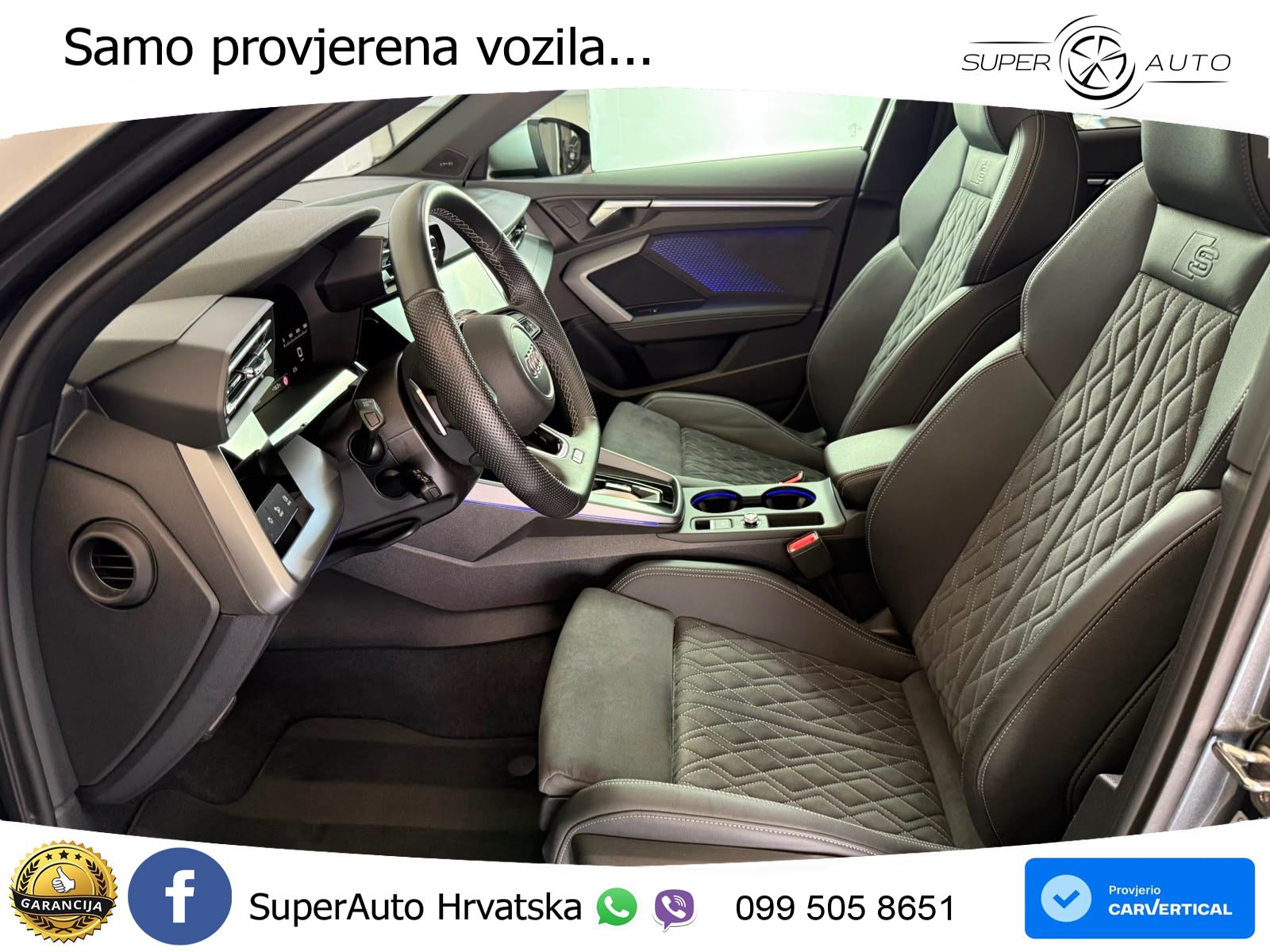 Audi S3 2.0 TFSI (333 KS) quattro S tronic LED+GR SJED+ACC