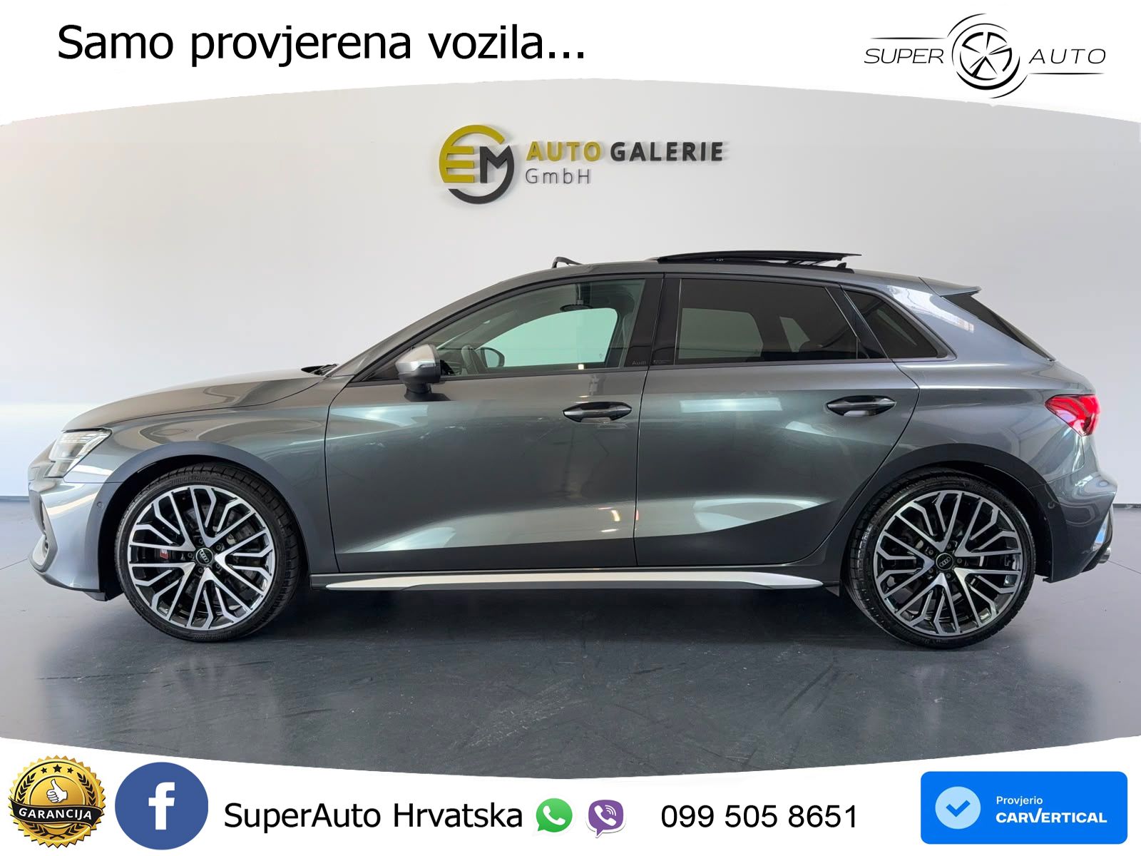 Audi S3 2.0 TFSI (333 KS) quattro S tronic LED+GR SJED+ACC