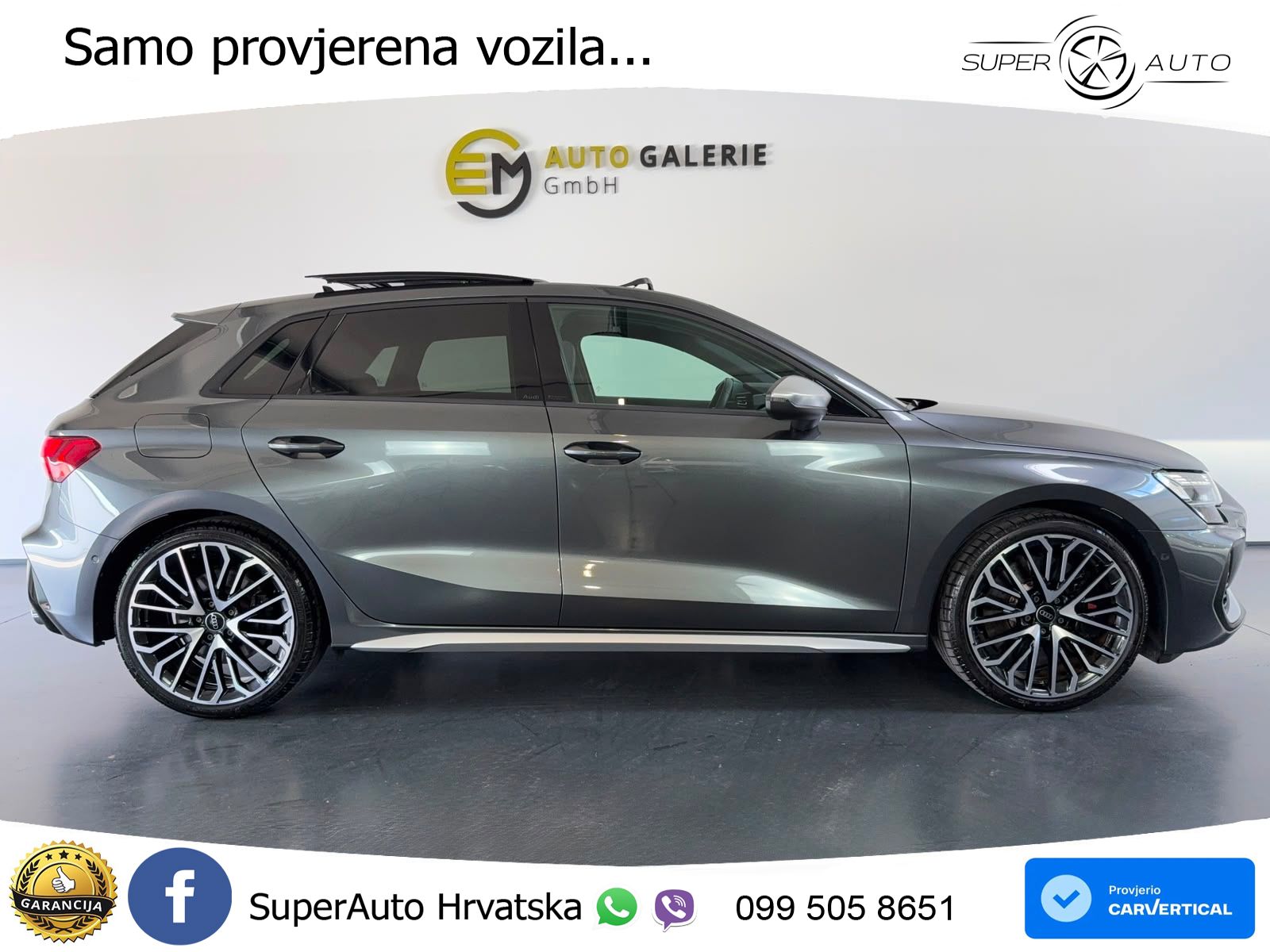 Audi S3 2.0 TFSI (333 KS) quattro S tronic LED+GR SJED+ACC