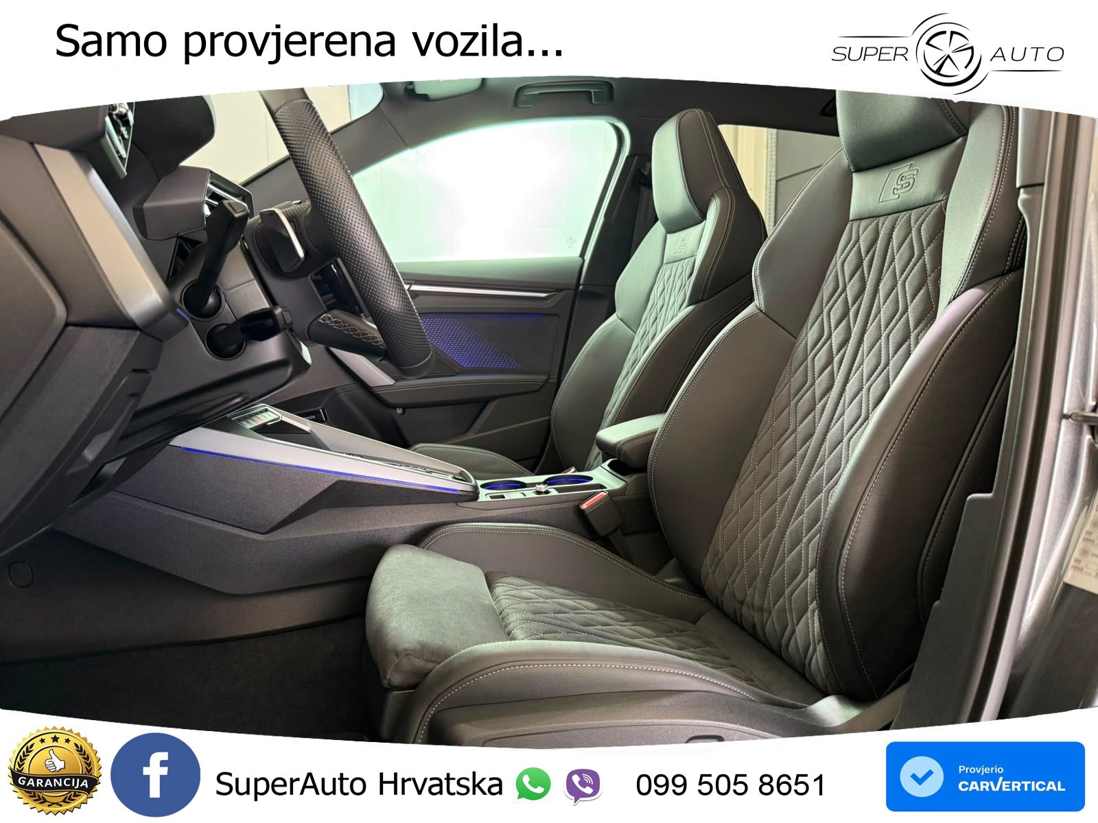 Audi S3 2.0 TFSI (333 KS) quattro S tronic LED+GR SJED+ACC