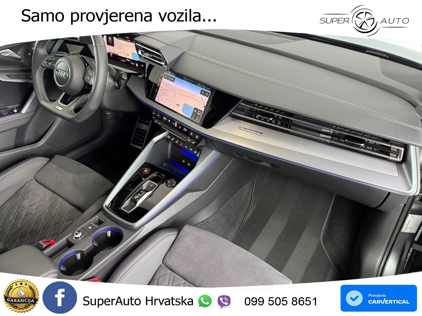 Audi S3 2.0 TFSI (333 KS) quattro S tronic LED+GR SJED+ACC