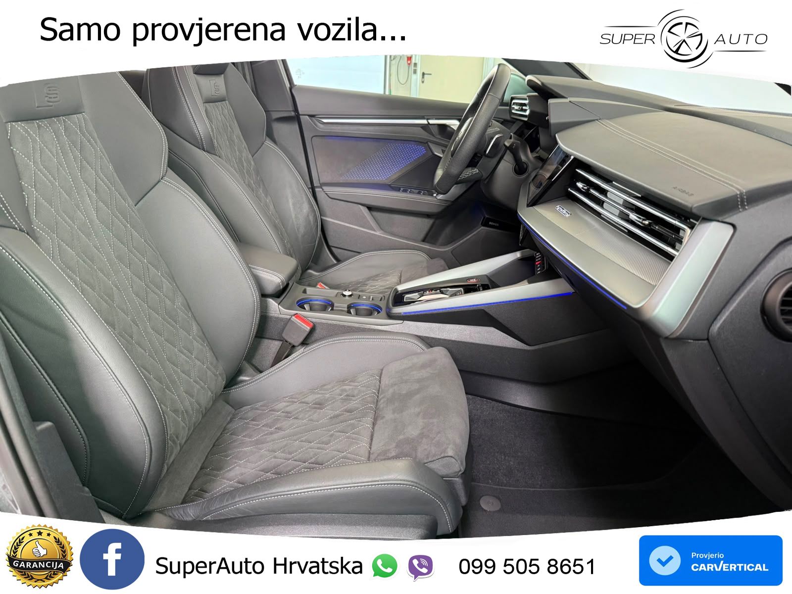 Audi S3 2.0 TFSI (333 KS) quattro S tronic LED+GR SJED+ACC